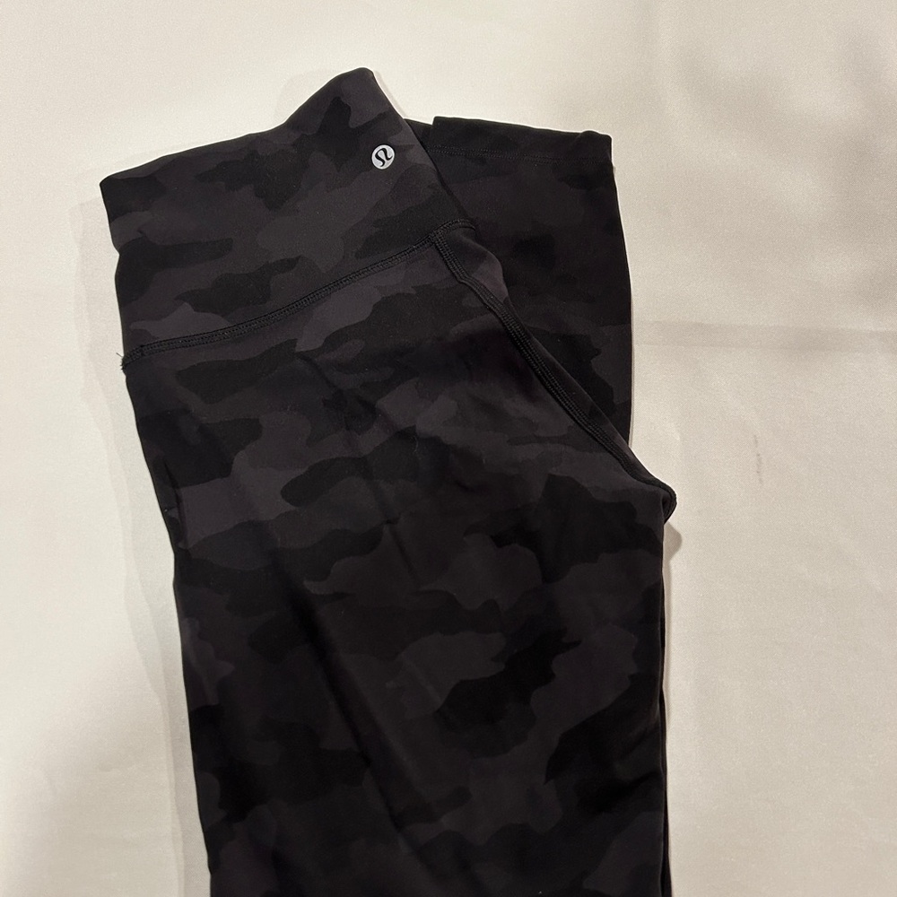 Lululemon Black Camo Leggings